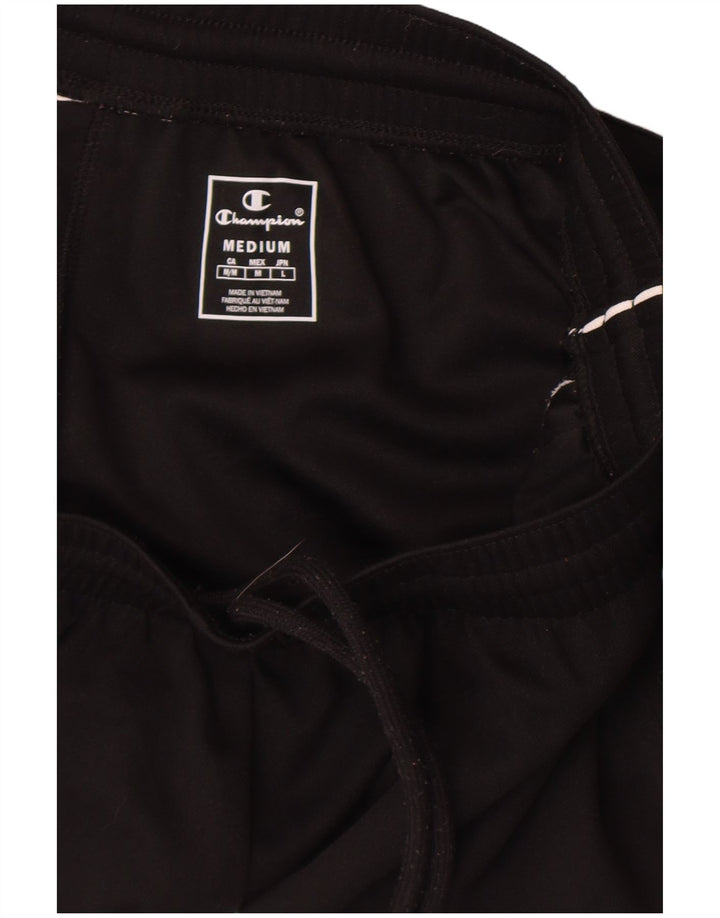 Shorts esportivos masculinos Champion médio preto