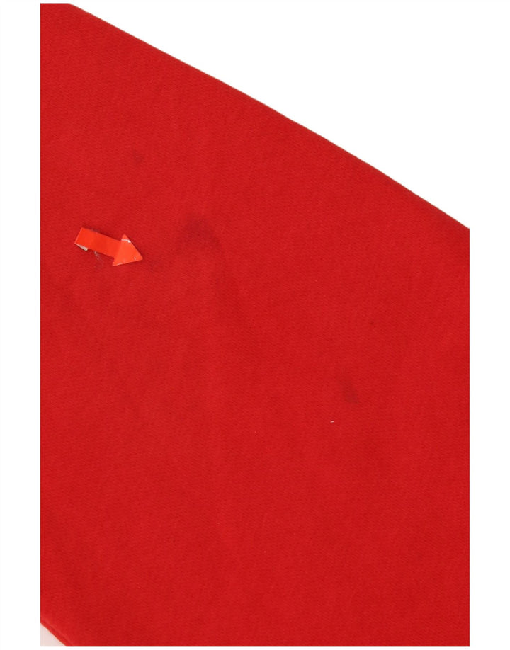 Nike masculino gráfico moletom jumper médio algodão vermelho