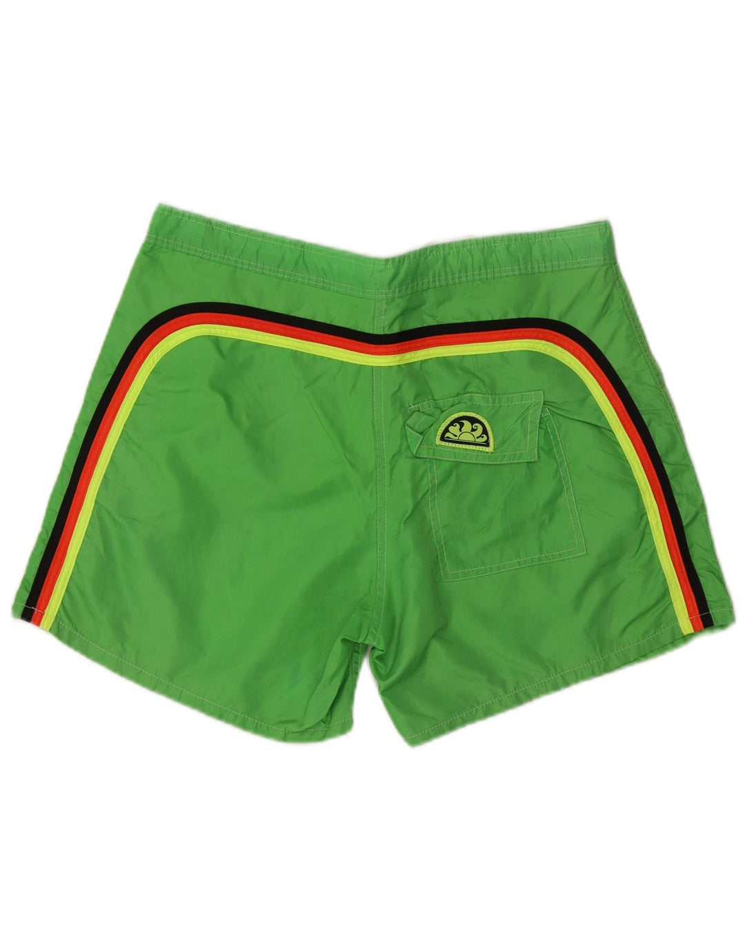 Shorts de natação masculino Sundek EU 46 XL verde nylon praia