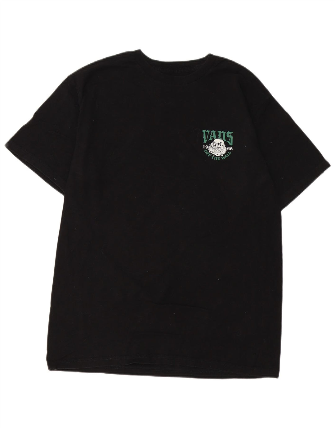 Camiseta masculina VANS Classic Fit Graphic Top Médio Algodão Preto