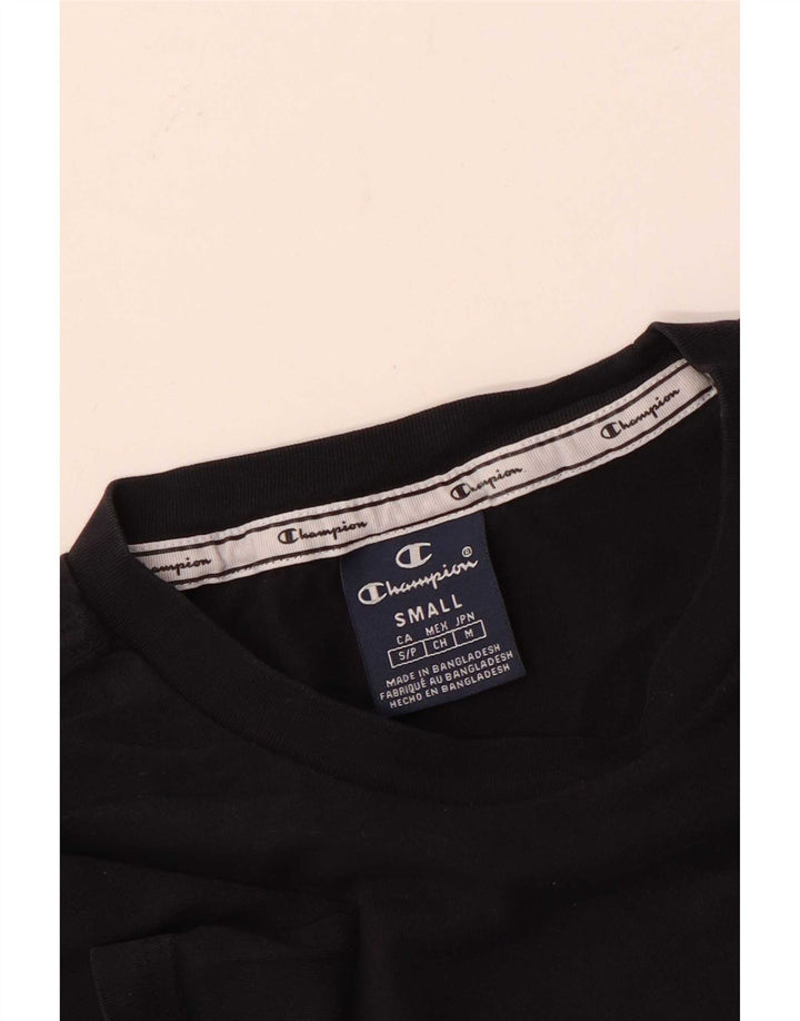 Camiseta masculina Champion pequena preta
