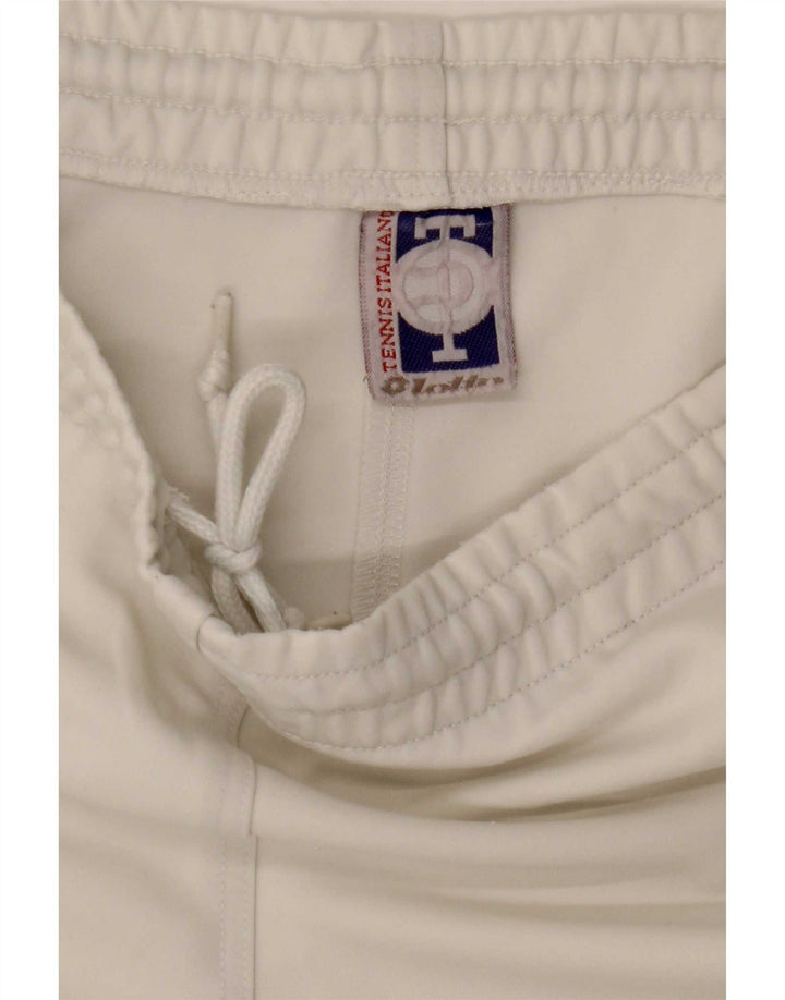 Lotto Mens Sport Shorts Médio Branco