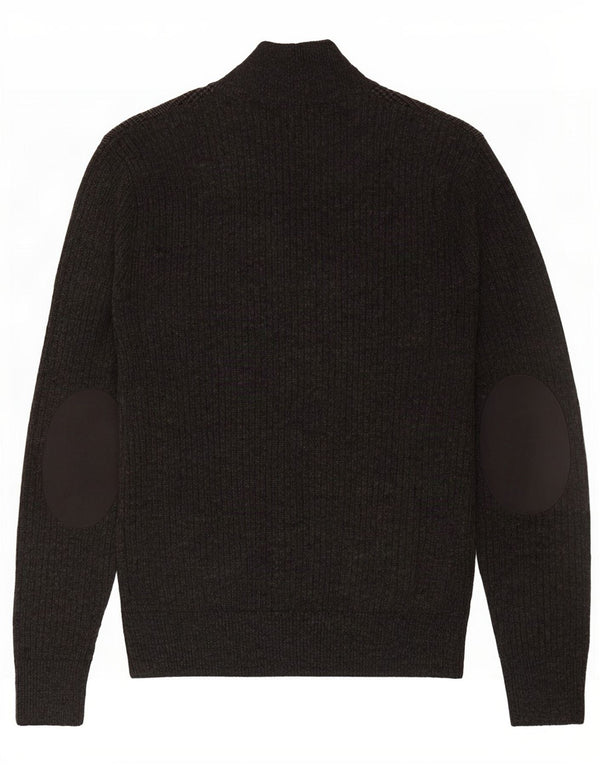 Suéter cardigã masculino Hackett XS cinza houndstooth lã