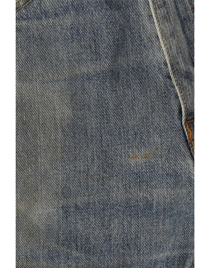 Levi's Masculino 505 Straight Jeans W33 L30 Azul Algodão