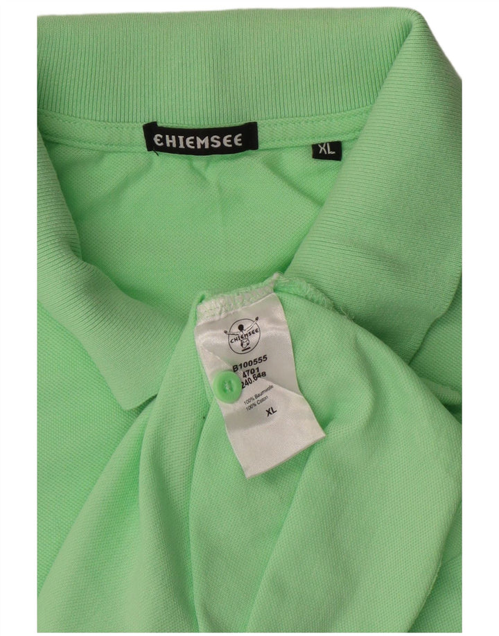 Camisa polo masculina CHIEMSEE XL algodão verde