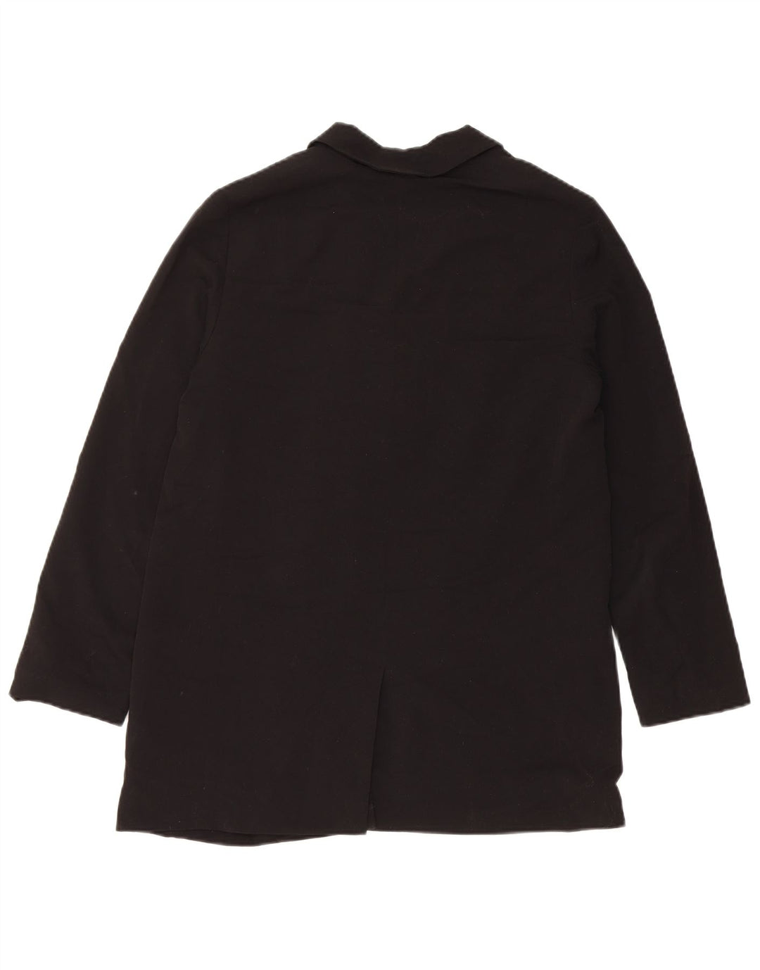 Jaqueta blazer aberta feminina ALL SAINTS Reino Unido 10 poliéster preto pequeno