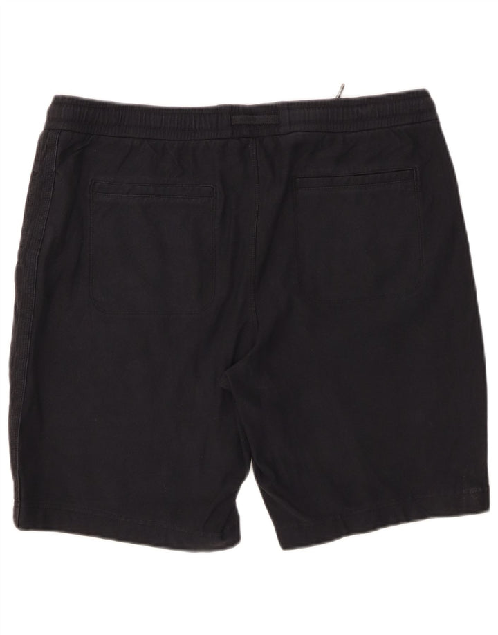 Shorts casual masculino ATHLETA grande W34 algodão azul marinho