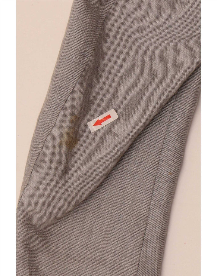 Jaqueta Blazer Masculina Banana Republic Regular Fit 2 Botões Reino Unido 40 Grande Cinza