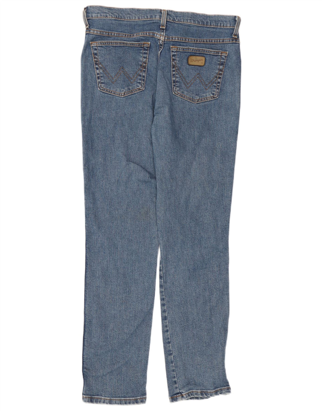 Wrangler Mens Regular Fit Jeans Slim W34 L30 Azul Algodão