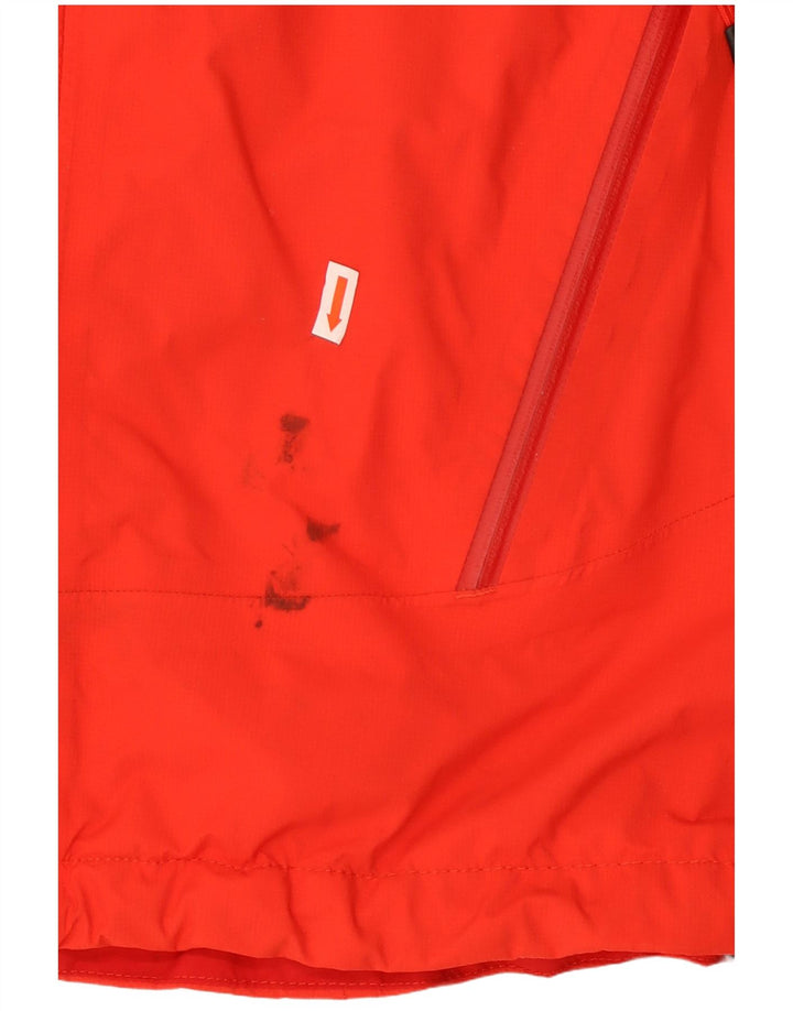 Jaqueta de chuva feminina com capuz Gore-Tex BERGHAUS Reino Unido 14 grande poliamida vermelha