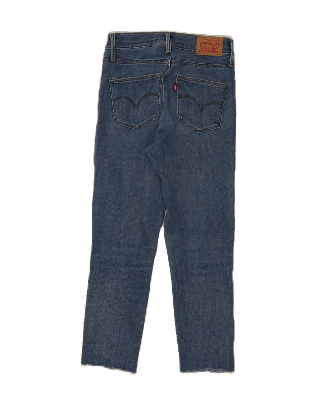 LEVI'S Womens Slimming Skinny Jeans W25 L23 Blue Cotton Vintage Levi's and Second-Hand Levi's from Messina Hembry 