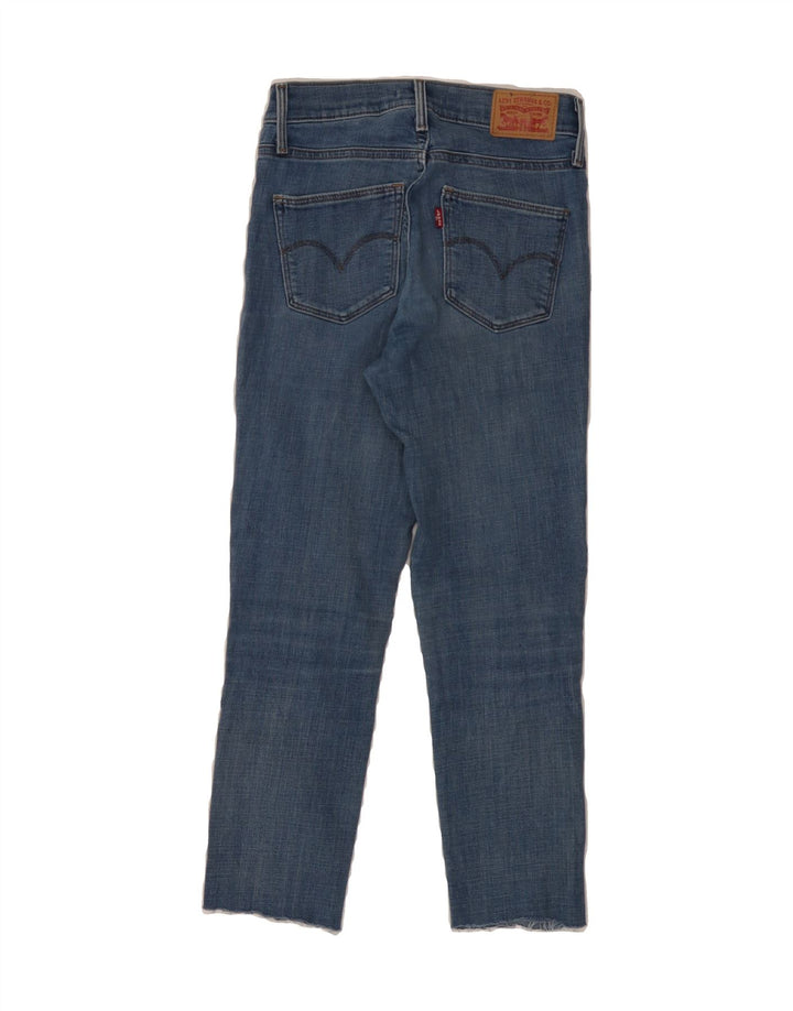 LEVI'S Womens Slimming Skinny Jeans W25 L23 Blue Cotton Vintage Levi's and Second-Hand Levi's from Messina Hembry 