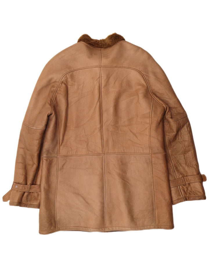 Jaqueta Sherpa masculina GIMO'S IT 52 grande marrom