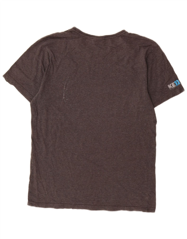 Camiseta masculina Quiksilver Slim cinza médio