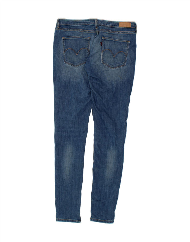 LEVI'S Womens Skinny Jeans W29 L34 Blue Cotton Vintage Levi's and Second-Hand Levi's from Messina Hembry 