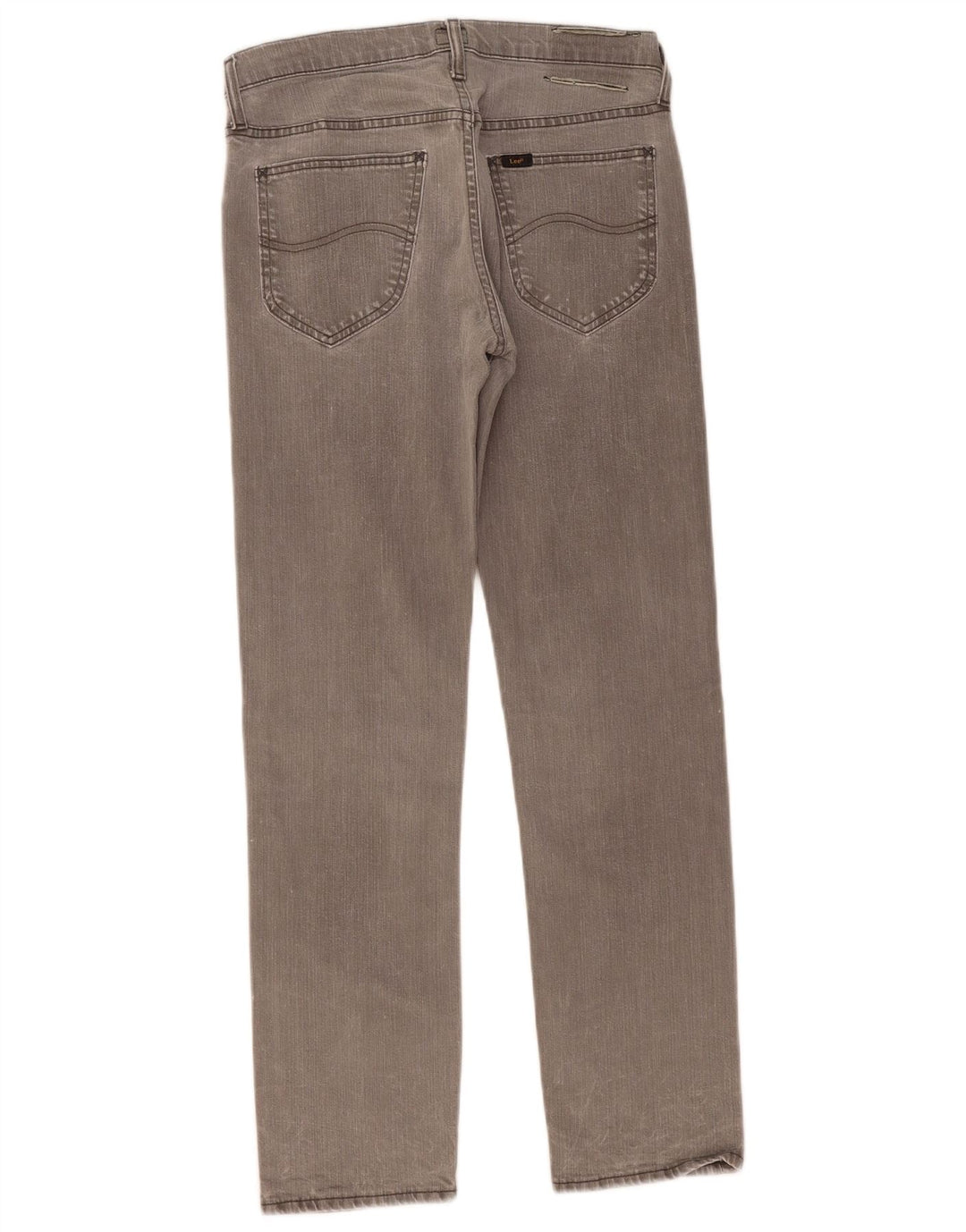 LEE Masculino Daren Straight Jeans W30 L30 Cinza Algodão