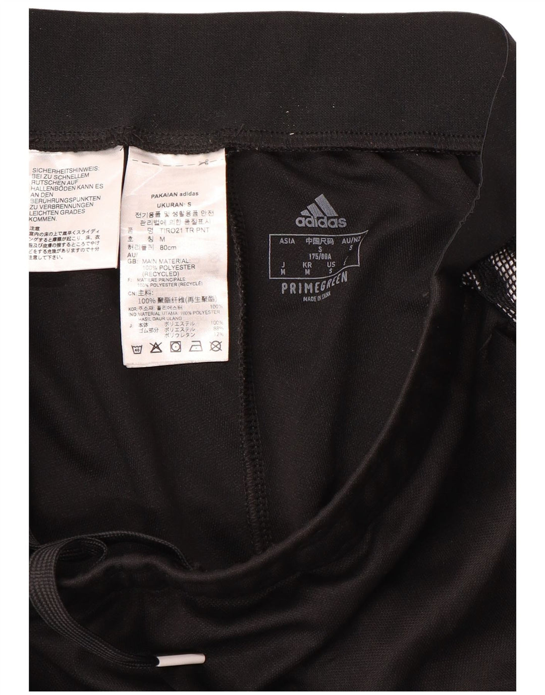 Calça Adidas Aeroready Feminina UK 14 Médio Preto Poliéster