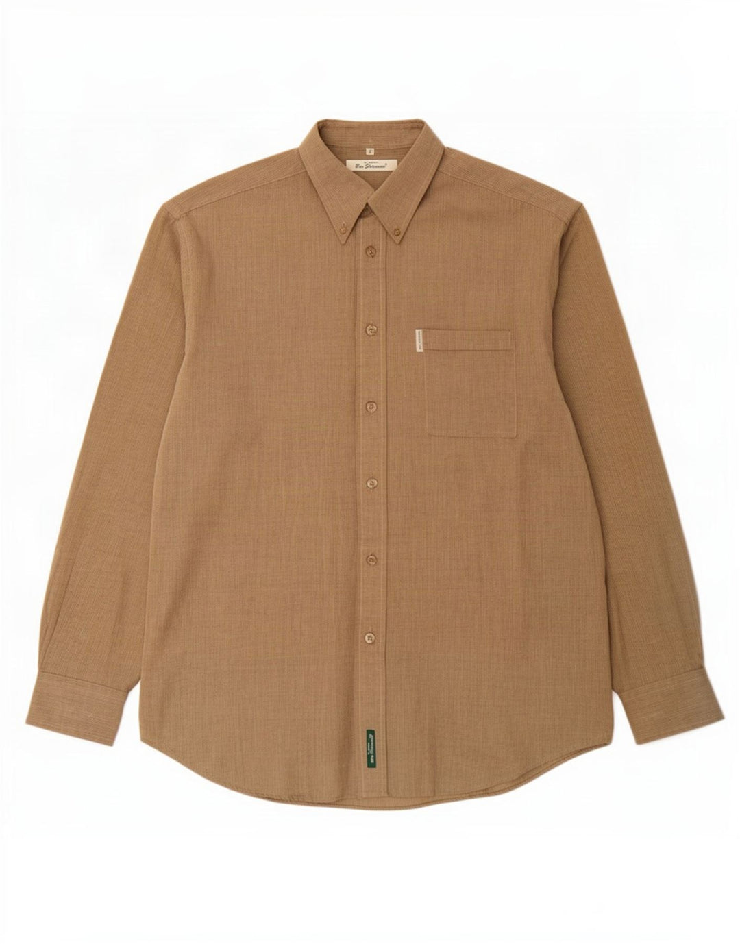Camisa masculina Ben Sherman listrada cinza grande