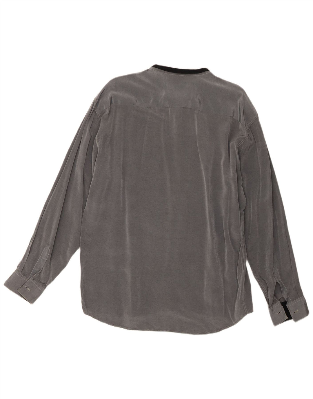 Camisa masculina Mac Fashion grande acetato cinza