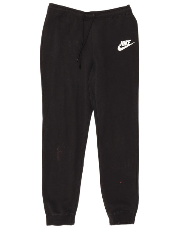Calça de treino feminina Nike Joggers UK 14 grande algodão preto