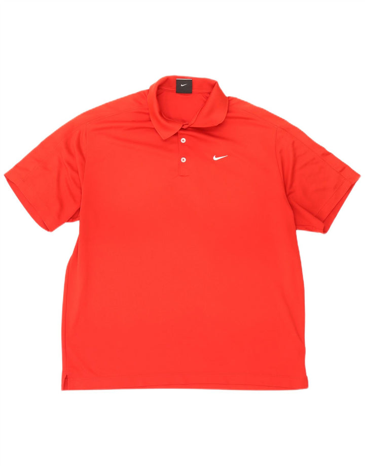 Camisa polo masculina NIKE Dri Fit UK 47/48 2XL poliéster vermelho