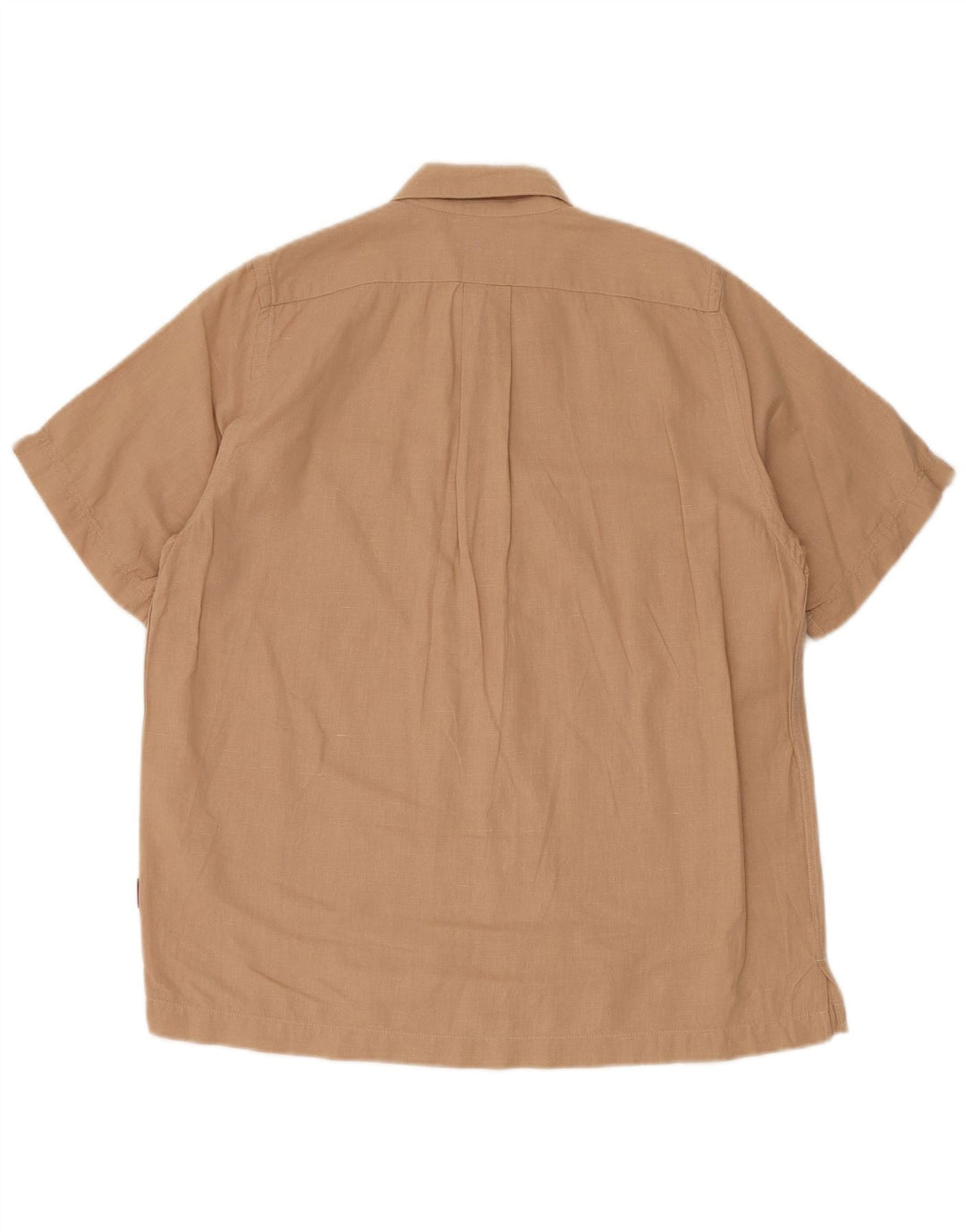 Camisa masculina de manga curta DIADORA algodão bege médio