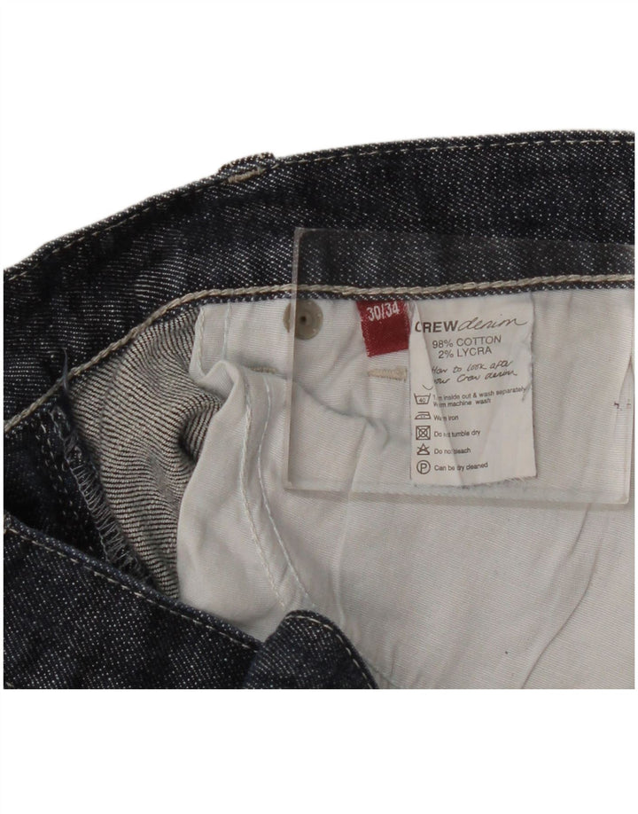 Crew Clothing feminino bootcut jeans W30 L34 azul marinho algodão