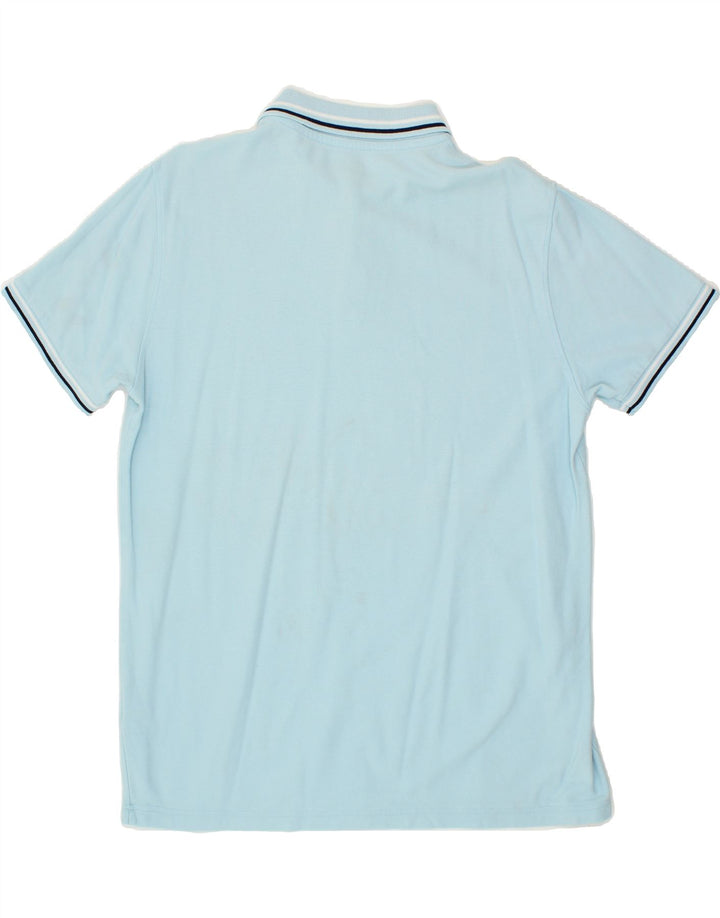 LOTTO Mens Polo Shirt XL Blue Cotton Vintage Lotto and Second-Hand Lotto from Messina Hembry 