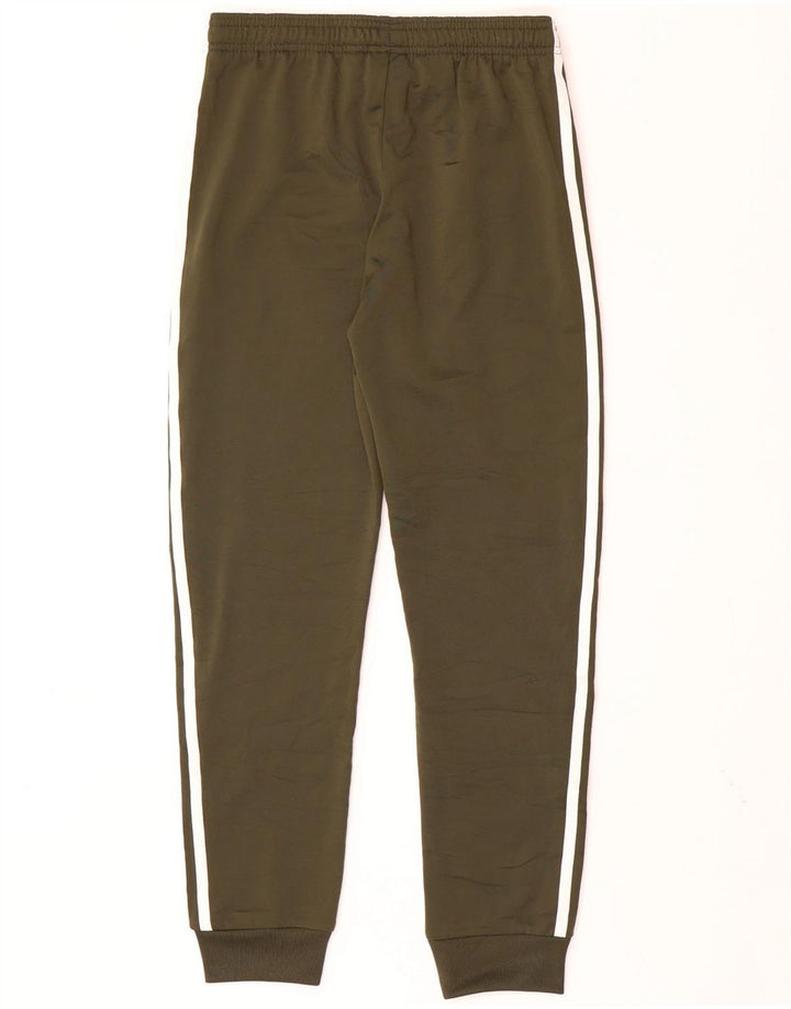 ADIDAS Meninos Calças de Treino Joggers 11-12 Anos Cáqui Poliéster