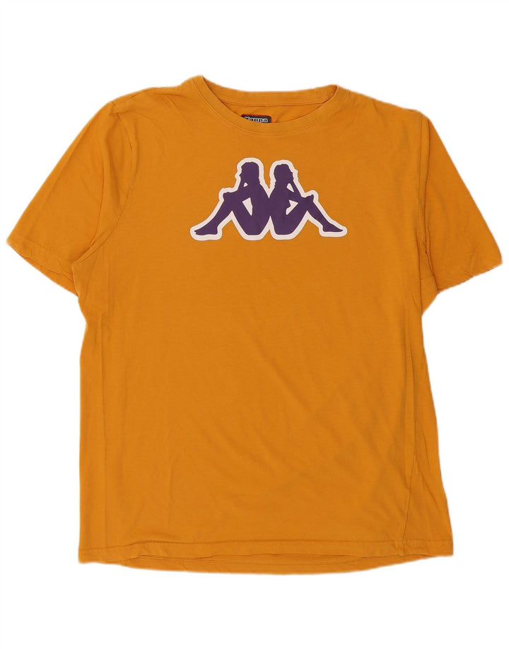 Camiseta gráfica masculina Kappa Top XL laranja