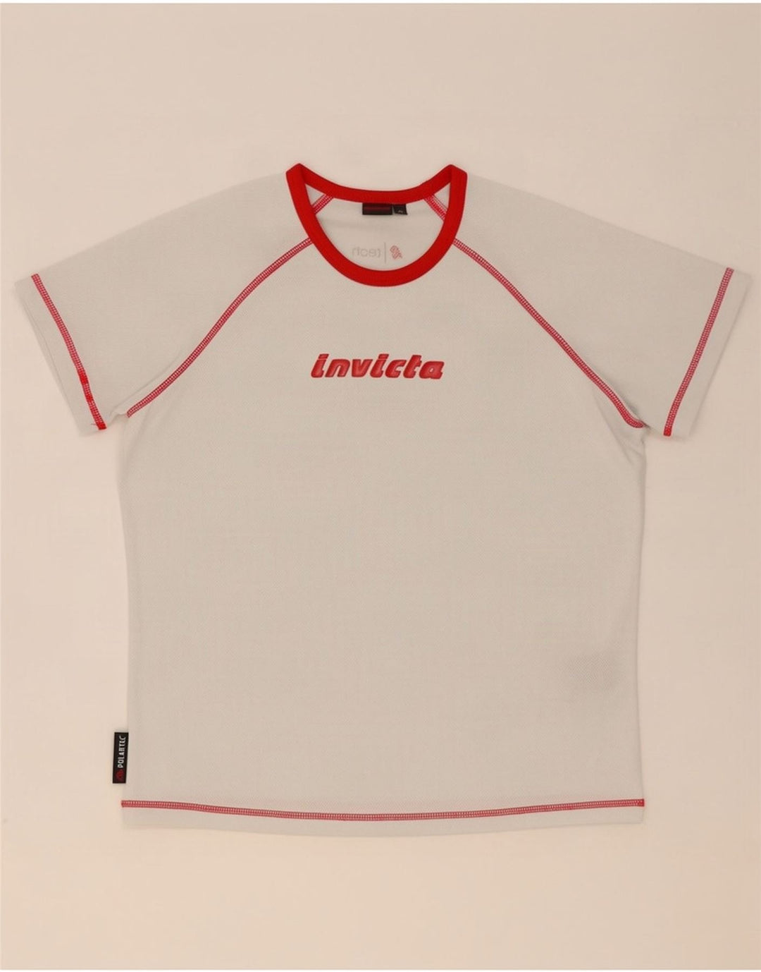 Camiseta Invicta Boys Graphic 11-12 Anos Grande Poliéster Branco
