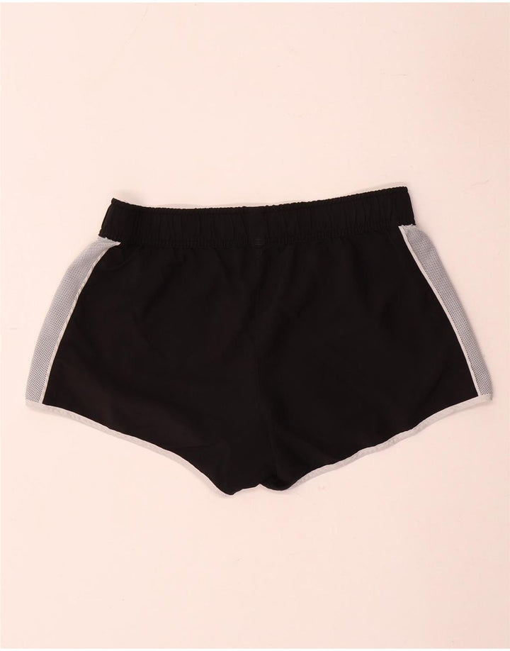 Shorts esportivos femininos Adidas UK 14 médio preto colorblock poliéster