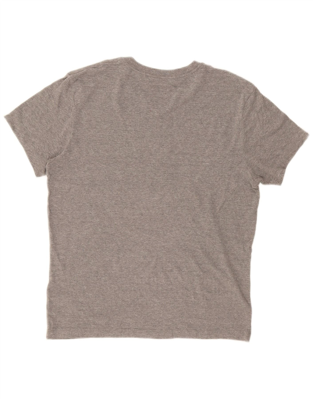 Camiseta masculina J. CREW Top pequeno algodão cinza