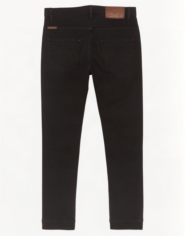 Marlboro Classics Masculino Slim Calça Casual W36 L29 Algodão Preto