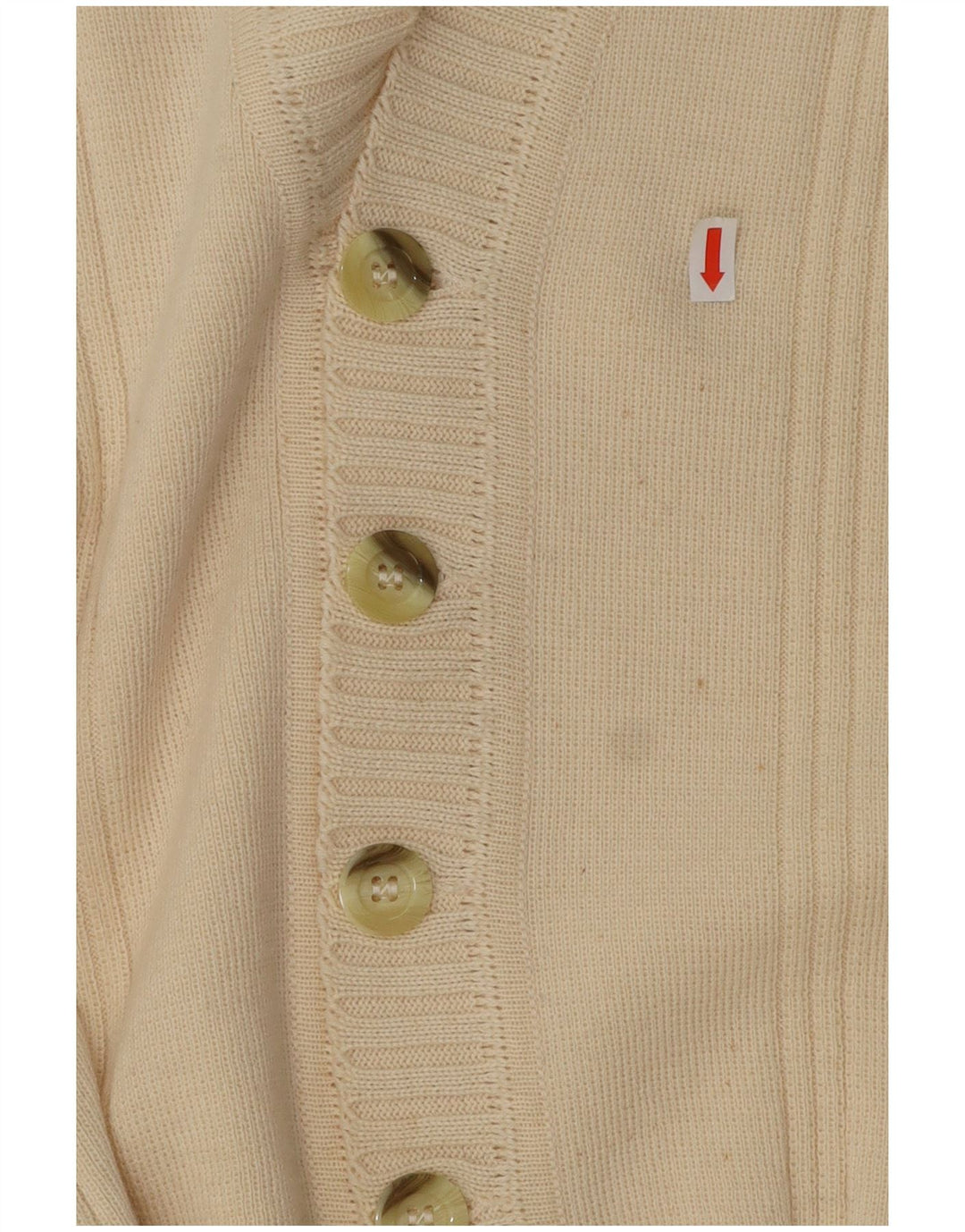 Suéter cardigã feminino Wubken EU 48 2XL branco poliacrílico