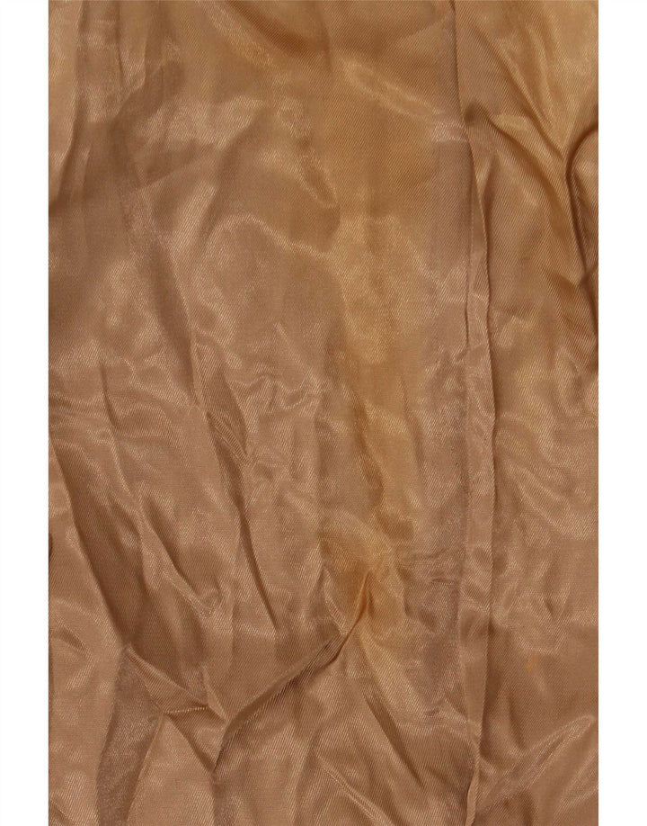 Jaqueta blazer feminina de camurça com 2 botões Anfor IT 52 2XL couro bege
