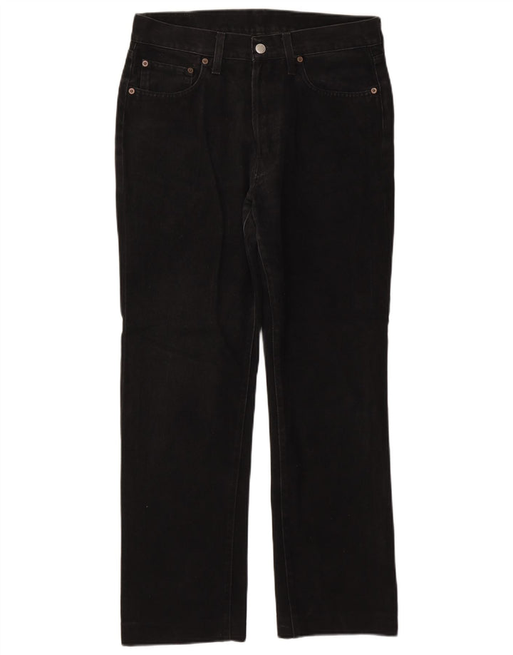 Replay Jeans reto masculino W34 L28 algodão preto