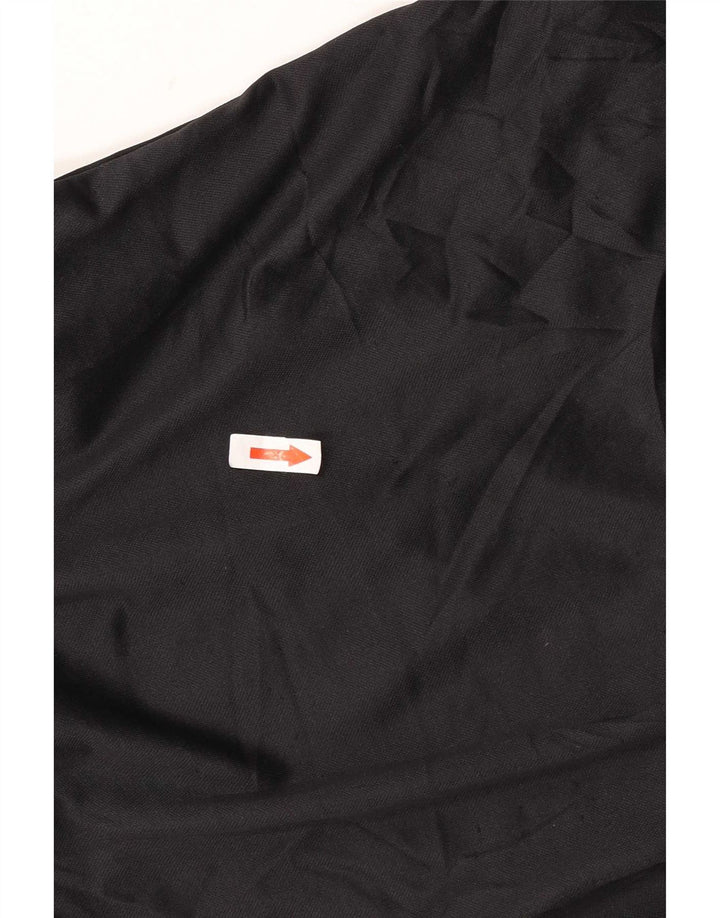 Adidas Mens Graphic T-Shirt Top Médio Preto Colorblock Poliéster