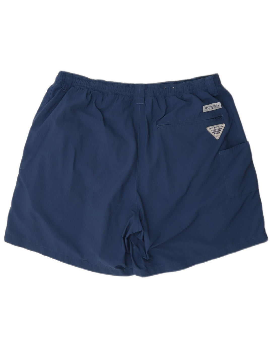 Columbia Mens Cargo Sport Shorts Médio Azul Marinho Nylon