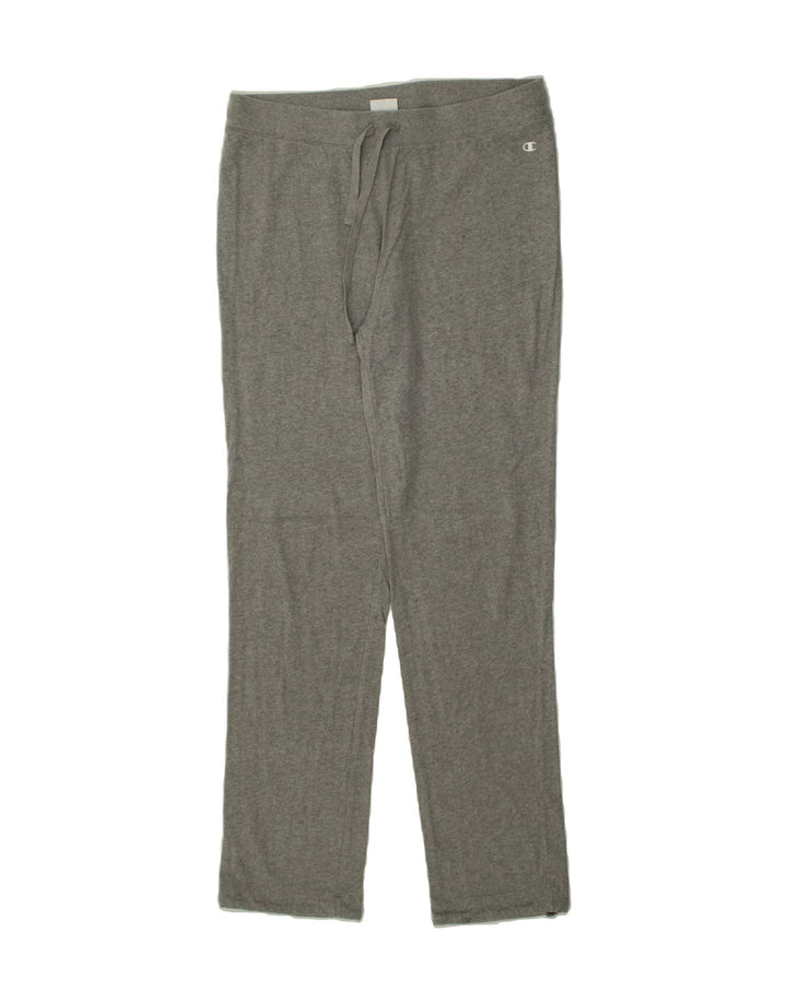 CHAMPION Womens Tracksuit Trousers UK 20 2XL Grey Cotton Vintage Champion and Second-Hand Champion from Messina Hembry 