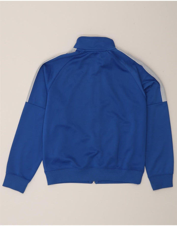 Jaqueta Nike Boys Graphic Tracksuit Top 12-13 anos grande bloco colorido azul