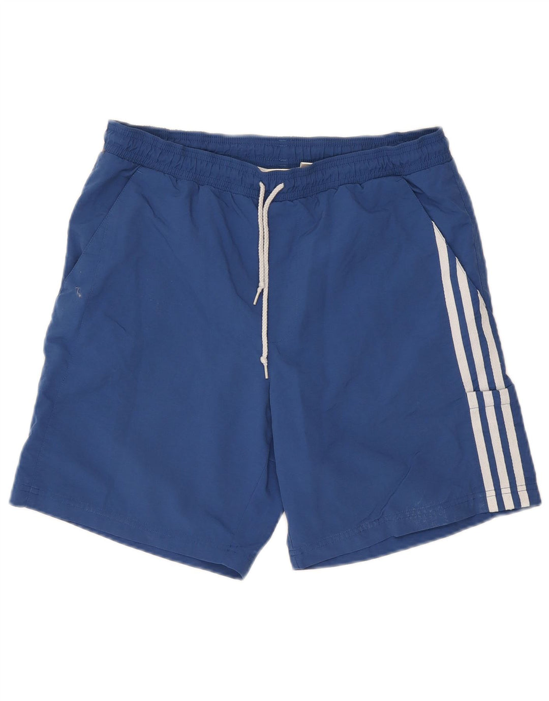 Adidas Mens Sport Shorts Pequeno Azul Poliamida