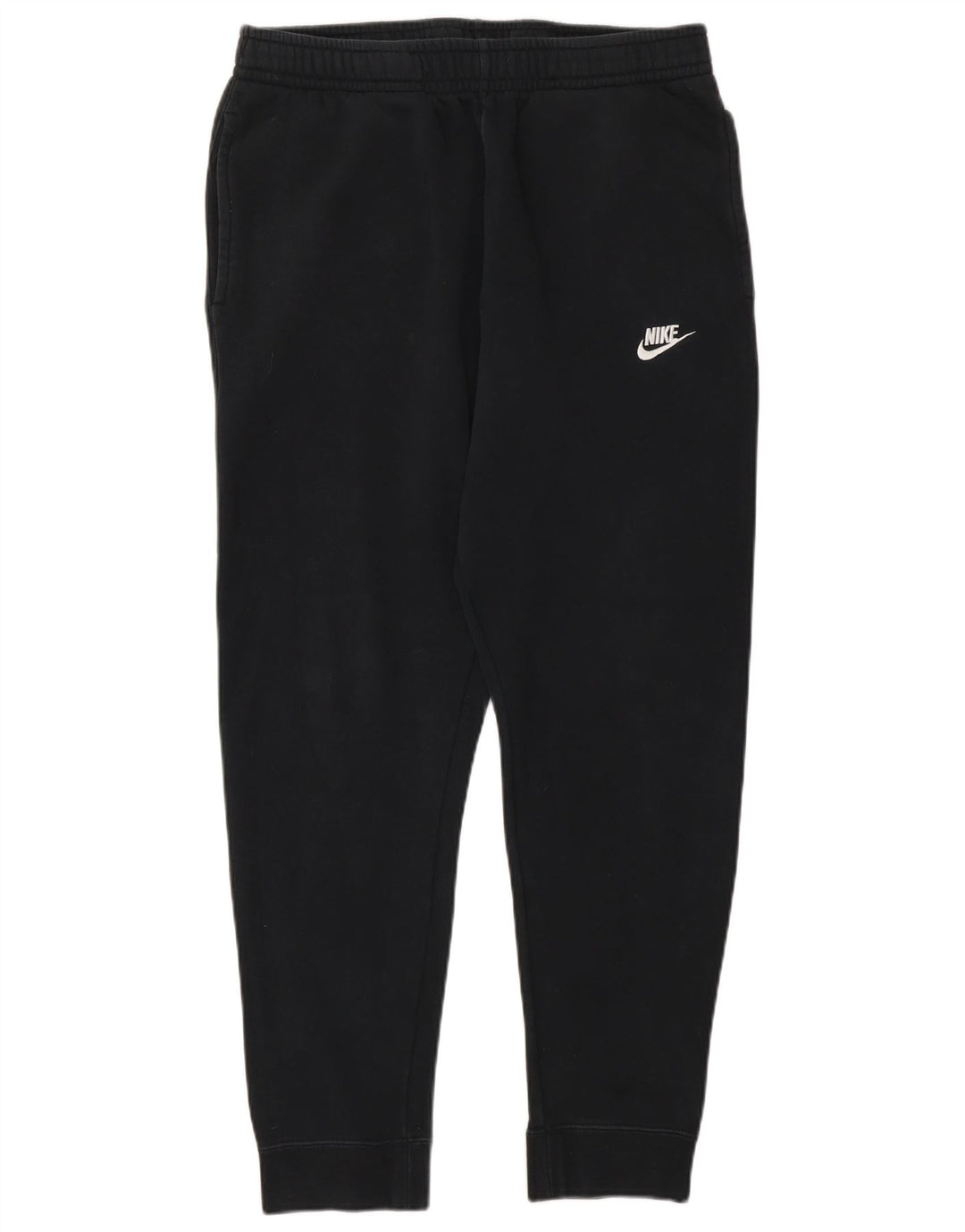 Nike Mens Treino Calças Joggers Médio Algodão Preto
