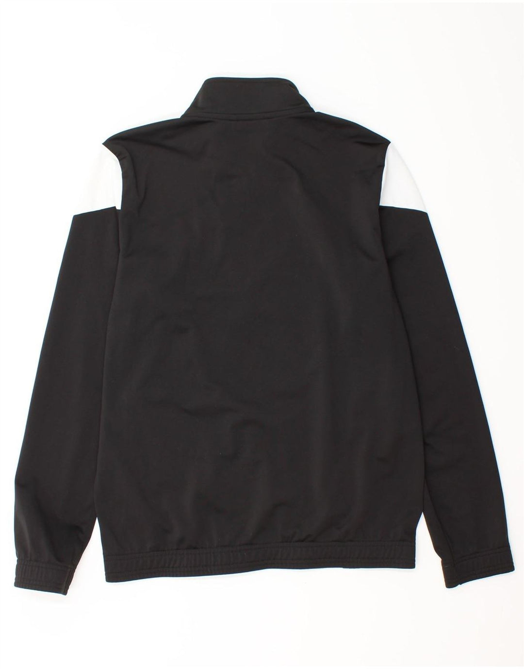 PUMA Mens Tracksuit Top Jacket Pequeno Preto Colourblock Poliéster