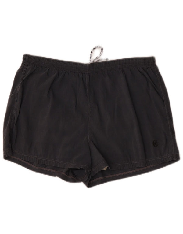 Conte of Florence Womens Swimming Shorts UK 14 Medium  Grey