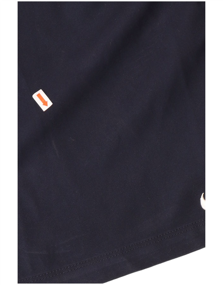 Shorts esportivos masculinos Nike grandes poliéster azul marinho