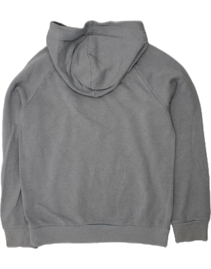UNDER ARMOUR Boys Hoodie Jumper 11-12 Years Large Grey Cotton Vintage Under Armour and Second-Hand Under Armour from Messina Hembry 