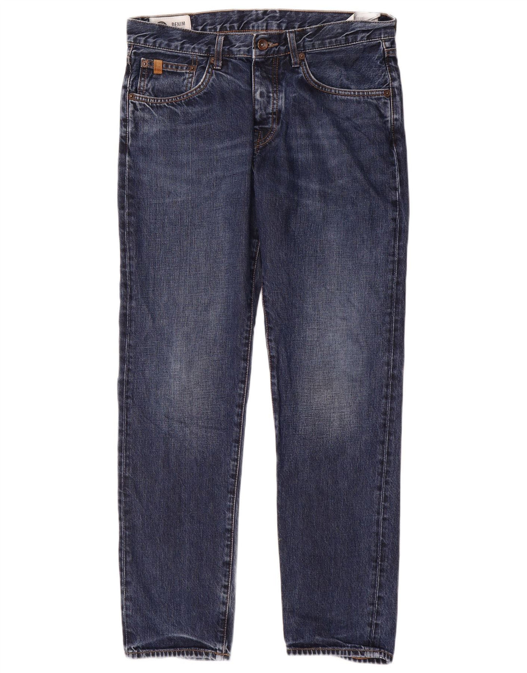 Ben Sherman Mens Slim Jeans W30 L30 Azul Algodão