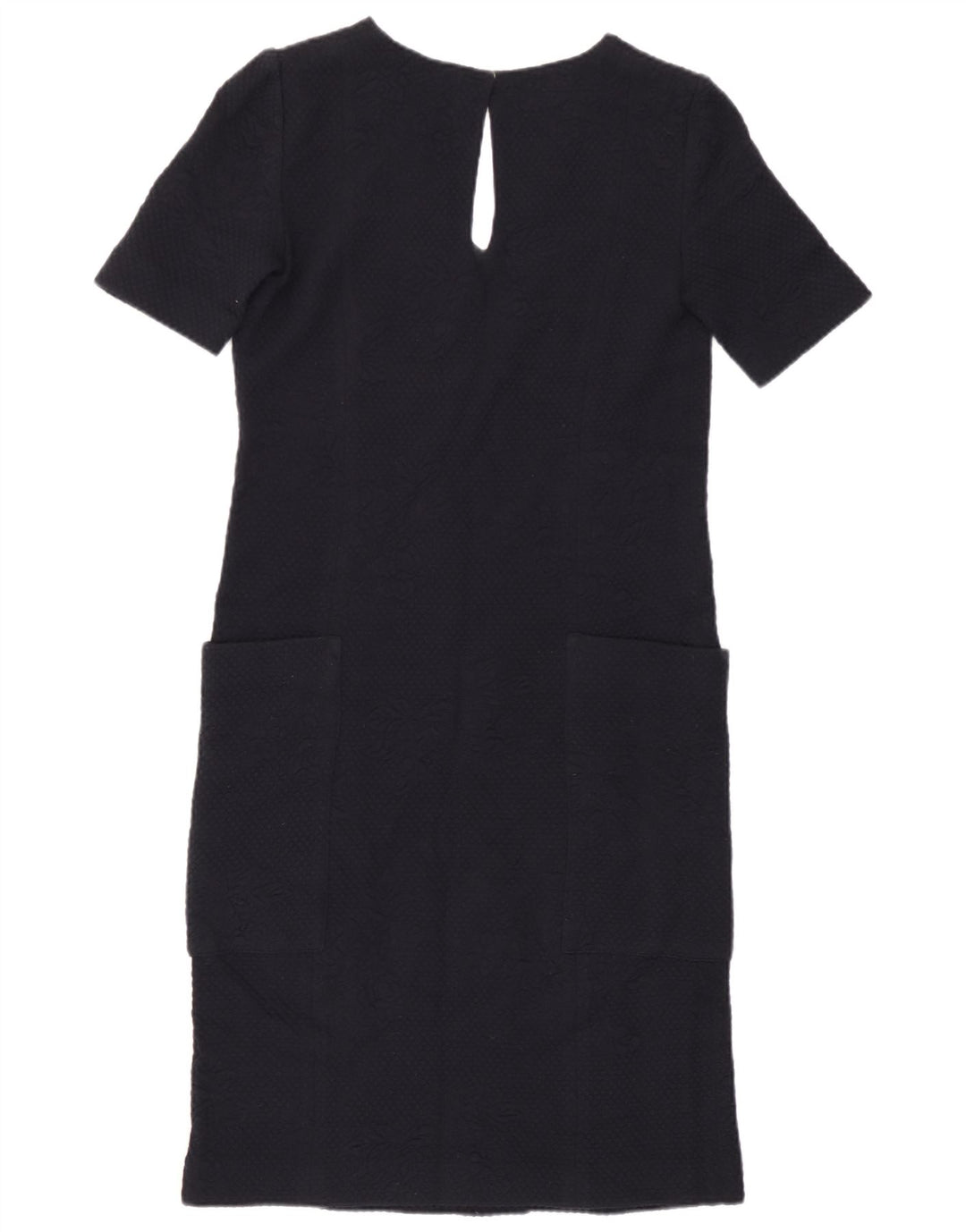 Vestido feminino Armani UK 12 médio azul marinho floral