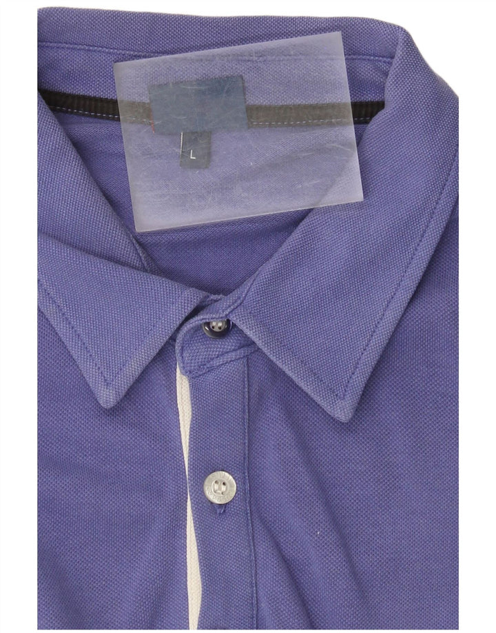Camisa polo masculina Trussardi Jeans grande roxa